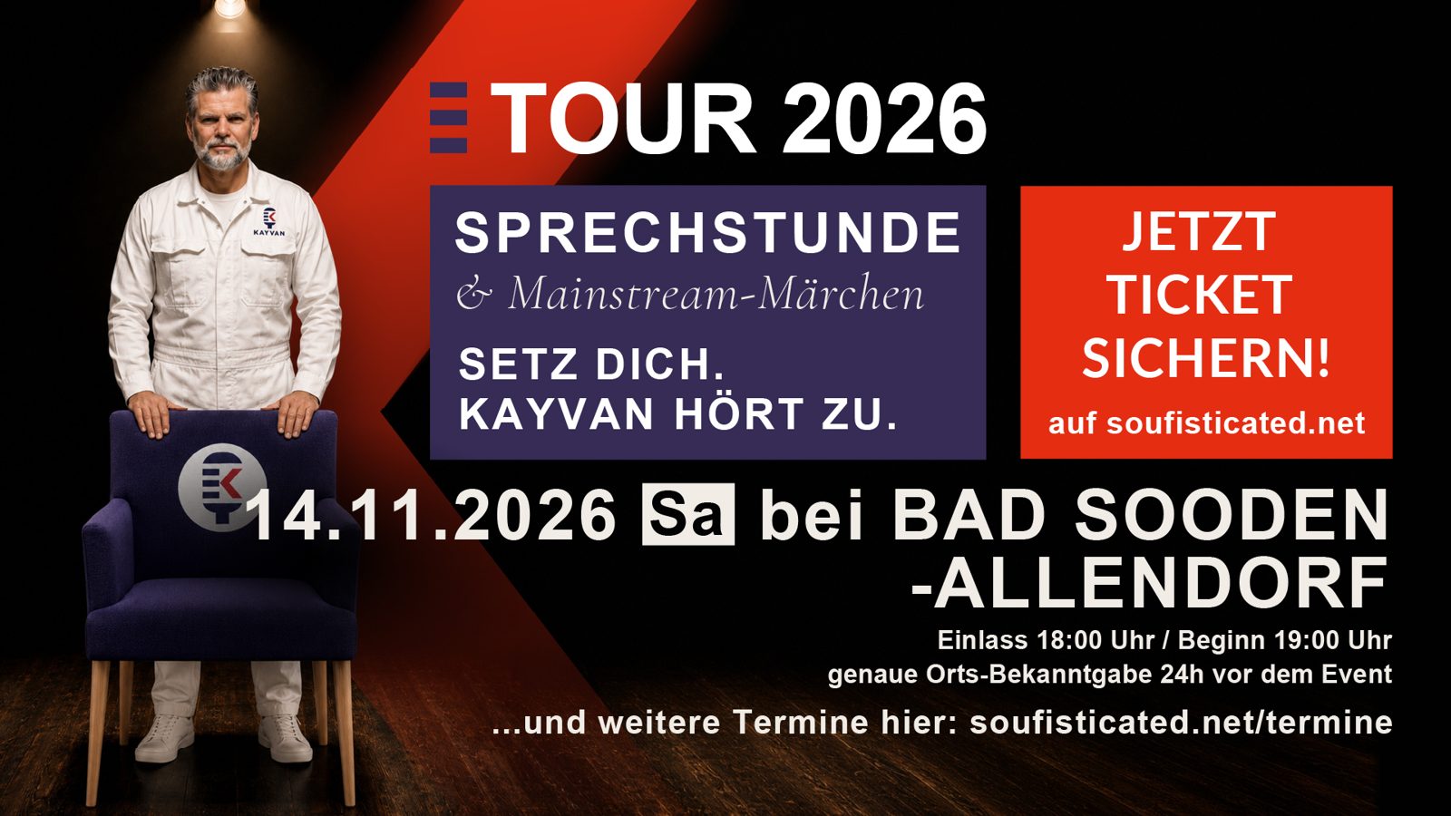 Kayvan Soufi-Siavash: „Sprechstunde & Mainstream-Märchen“ (Bad Sooden-Allendorf)